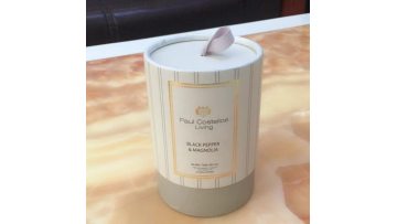 cylinder candle box 