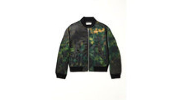 European style mens all over printing stylish zipper 3D print jacket fitted blazer1