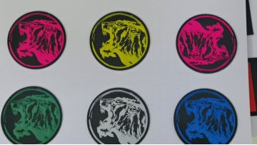 3D textured silicone printing