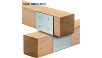 4x4 to 4x8 Beam/Joist Anchors - Metal Roof Tie Hangers1