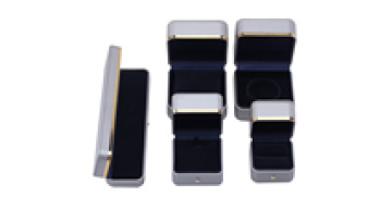 Hanhong custom luxury gold high-grade leather jewelry packaging box bracelet necklace watch gift box ring jewelry box1