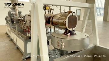 PSHJ-50 twin screw extruder for EPP mini pellets