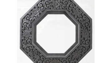 Wall decoration 80 cm octagonal mixed window