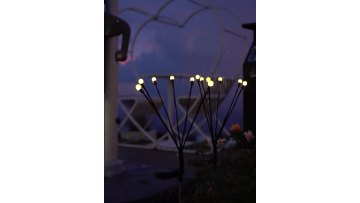 6/8/16 Led Solar Powered Wind-Powered Swaying Firefly Lamp Landscape Lights Garden Outdoor Waterproof Rgb Firework Holiday Light1