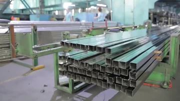 Stainless steel square tube