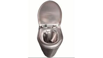 Modern Stainless Steel Vacuum Toilet System