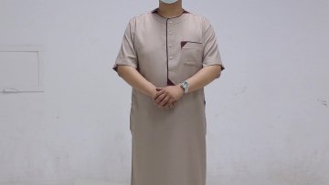 laminated interlining/hahswa for Islamic thobe/Bangladesh thobe1