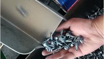 hex head screw threading washer machine