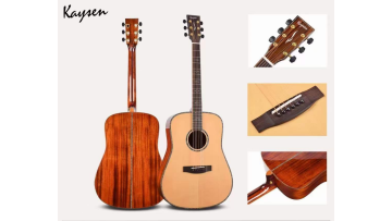 Kaysen Guitar All Solid Wood 41 Inch Acoustic Guitar K-X800SS