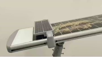 Self Cleaning Integrated Solar Street Light
