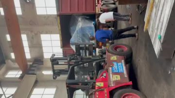 Metal baler shipment
