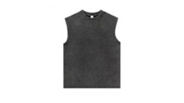 Vintage streetwear summer acid wash casual men t shirt custom logo 100% cotton crop raw hem t shirts for men1