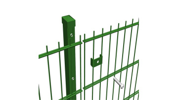 Powder Coated Double Welded Security Wire Mesh Garden Fence Panel1