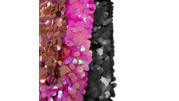 Wholesale18mm fish scale large sequin embroidery Big Size Sequin Color Changing mesh sequin Fabric for women dress1
