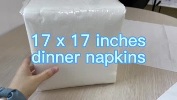 Dinner napkins.MP4