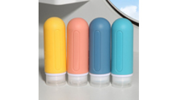 Factory Wholesale 89ml Silicone Travel Bottle Shower gel Shampoo Travel Kit Accessories Bottle Set With Lid1
