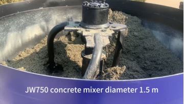 Cement concrete mixer