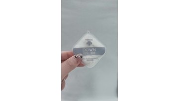 Special-shaped down jacket