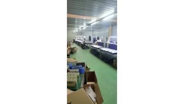 Production of street lamp head assembly line