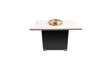 Japanese non-smoking barbecue table in commercial 