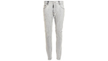 Casual Fashion Jeans Paint Graffiti Slim Fit Denim Pants Wholesale Custom Men Stacked Jeans1