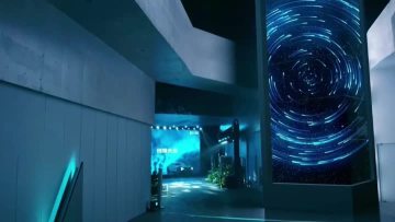 3D LED display screen
