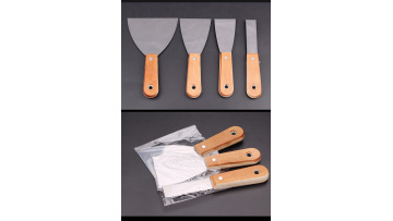Hair mirror putty knife