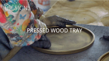 PRESSED WOOD TRAY
