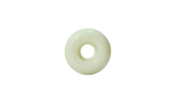 Customizable 54mm White Skateboard Wheels with Logo - 102A硬度可定制印刷logo的54毫米白色滑板轮