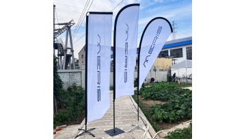 A set of flags