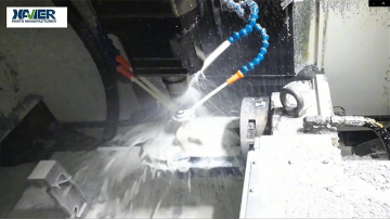 satellite sensor cavity cnc machining