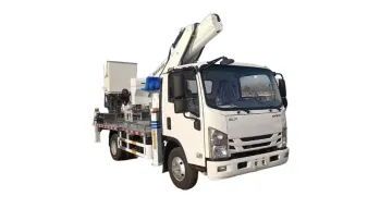 New Diesel Aerial Work Truck & Platform Truck-Mounted Aerial Work Platform Manual Transmission1