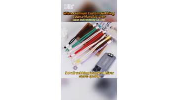 Reliable webbing options for bulk & custom orders