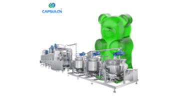 CapsulCN Fully Automatic Gummy Making Machine Gummy Bear Jelly Gummy Candy Depositing Line1