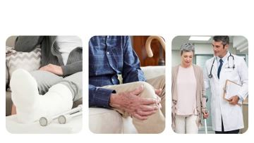 Senior Leg Assist Strap for Knee Surgery Recovery