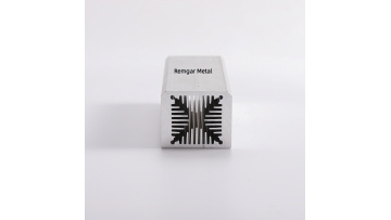 square electronic aluminum heat sink