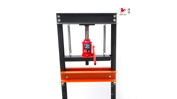 workshop hydraulic shop press 20ton with porta power jack1