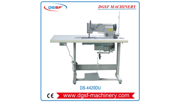 Double-Needle Heavy Duty Walking Foot Lockstitch Sewing Machine DS-4420DU