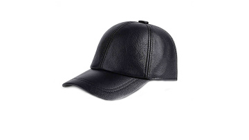 High Quality Curve Leather Baseball Cap