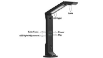 Portable HD Instructional visual presenter A3 Autofocus 16 megapixel Usb Document Book camera scanner1