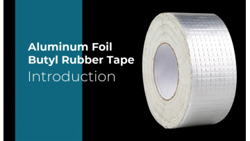 Aluminum Foil Butyl Rubber Tape