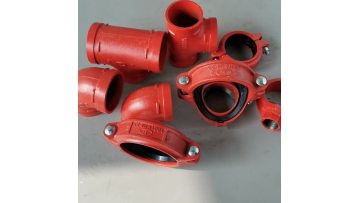 grooved 45 degree elbow