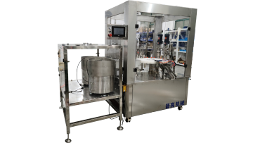 Automatic test tube vial filling capping labeling 