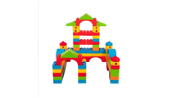 Large Plastic Building Blocks for Kindergarten - Children's Building Blocks Set1