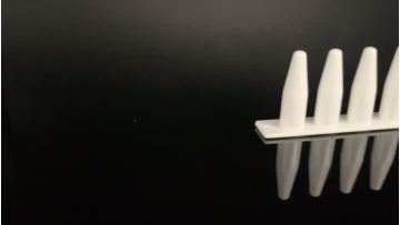 0.2ml 8 Strips PCR tube Flat Cap white