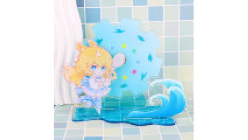 Animation Rotating Stand Custom Cartoon Anime Character Acrylic Logo Bracket Asian Desktop Display Custom Acrylic Standee Sheet1