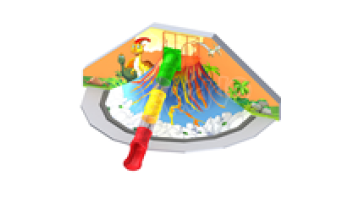 Customized Volcano Slide Theme: Innovative Kids Indoor Soft Play Center, Climbing Equipment & Trampoline Park1
