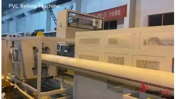 PVC water pipe socket making machine 