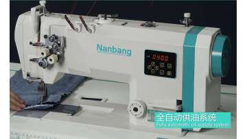 NB-842E-5Direct drive double needle sewing machine