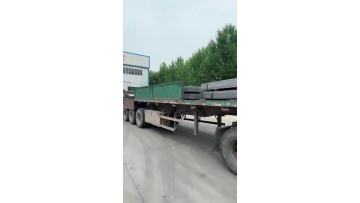 Steel plate loading and delivery